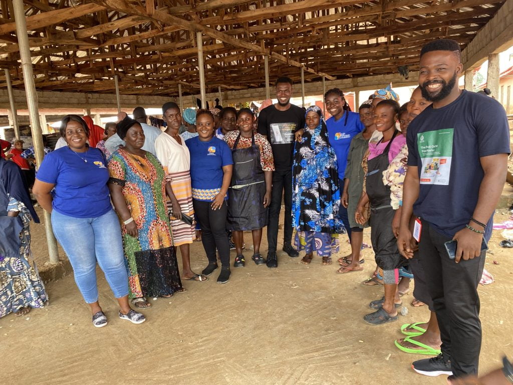 Empowering Change: Tech Herfrica and Onome Food Market Transform Lives in Kabusa Market Through Digital Empowerment