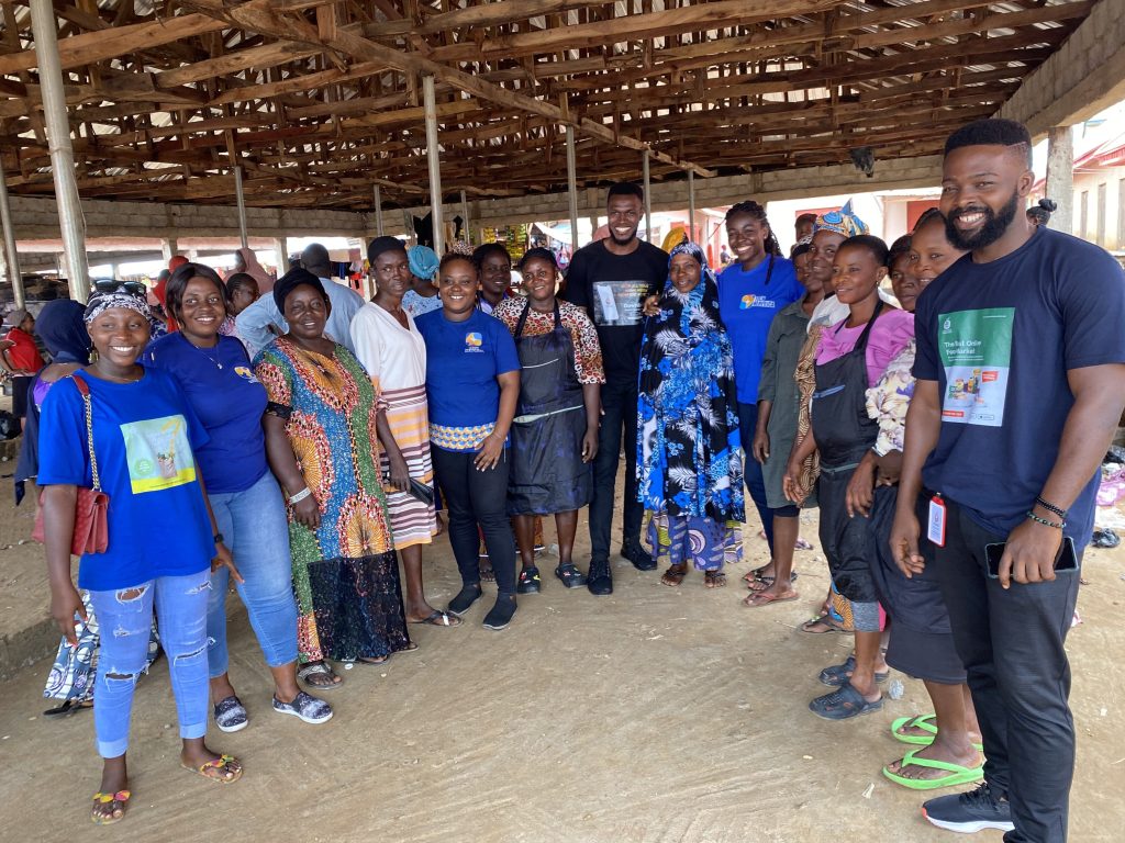 Empowering Change: Tech Herfrica and Onome Food Market Transform Lives in Kabusa Market Through Digital Empowerment