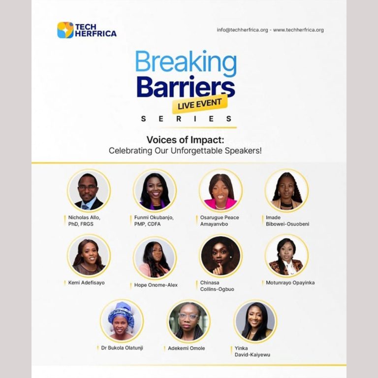 Tech Herfrica - Breaking Barriers Tactics for Successful Women Programmes in Rural Areas in Nigeria Community